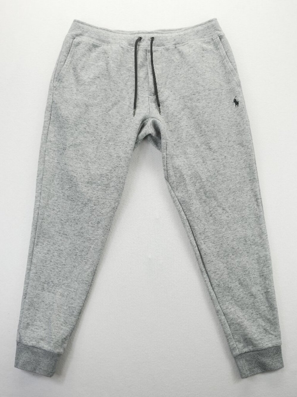 Polo Ralph‎ Lauren Men Double-Knit Drawstring Joggers Heather Grey Medium